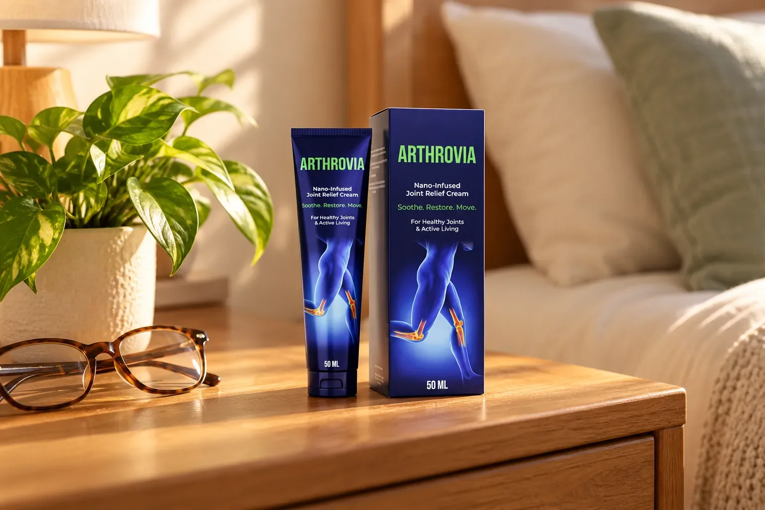 Arthrovia — le produit au quotidien