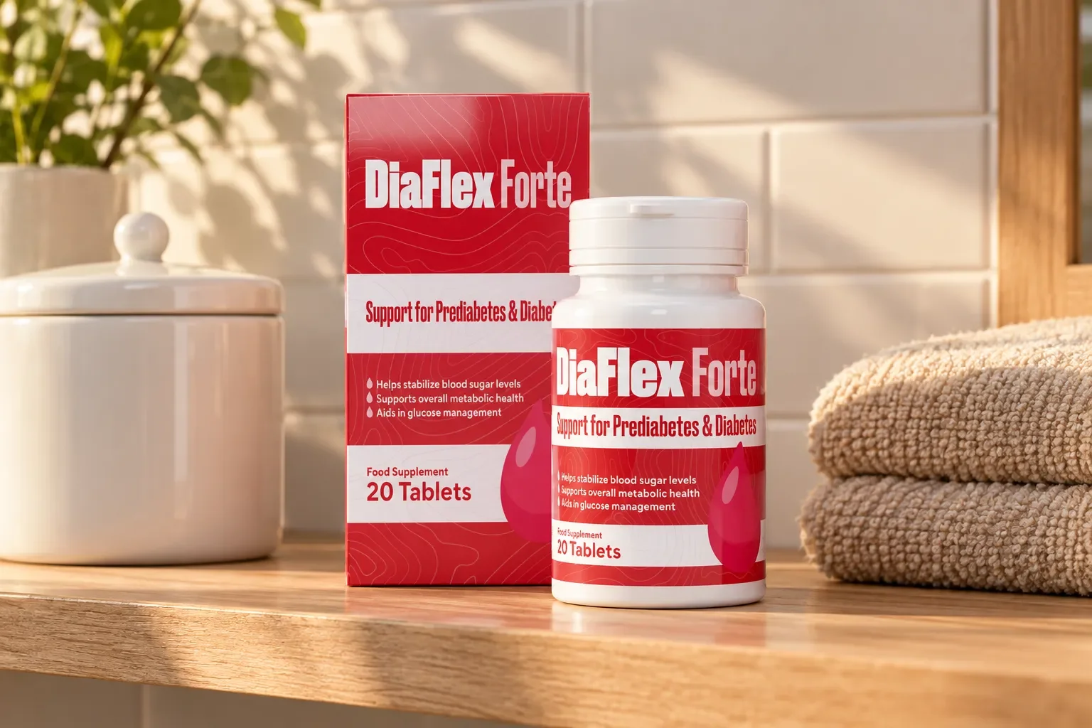 DiaFlex Forte — le produit au quotidien