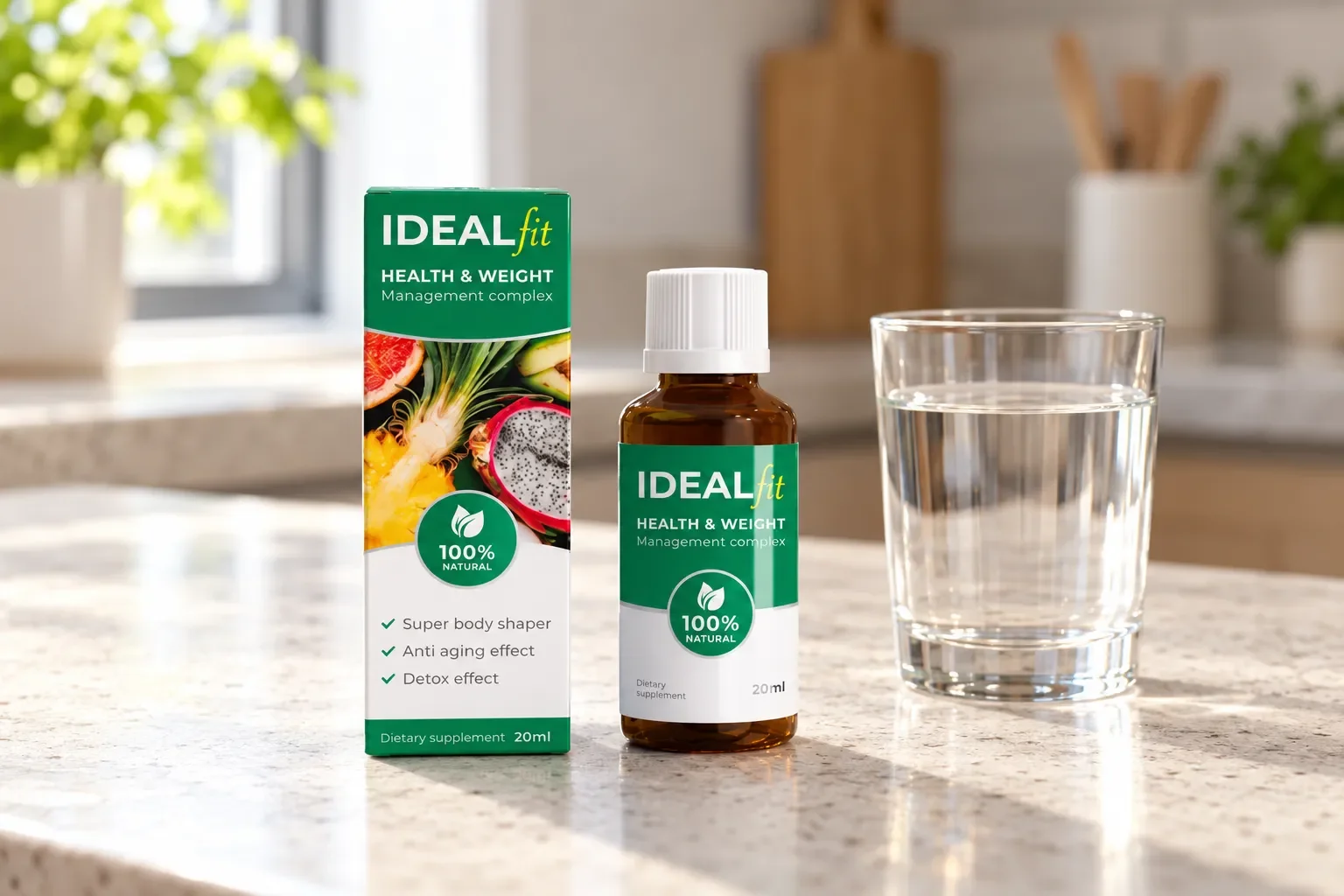 IdealFit — le produit au quotidien