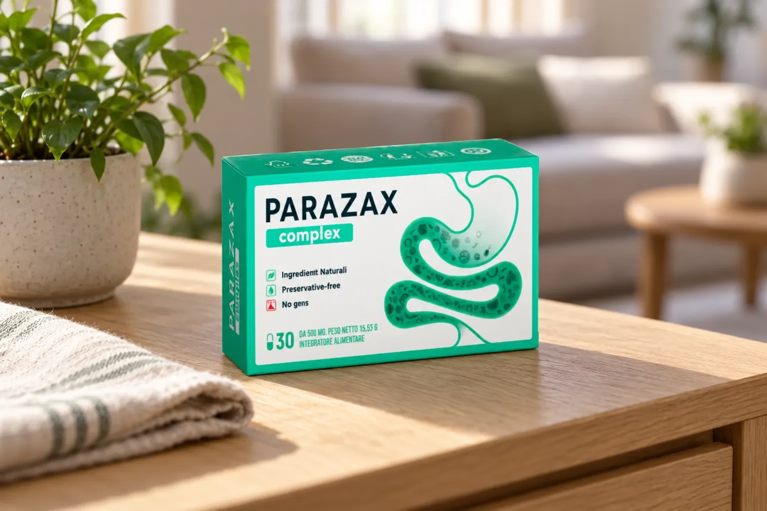 Parazax Complex — le produit au quotidien