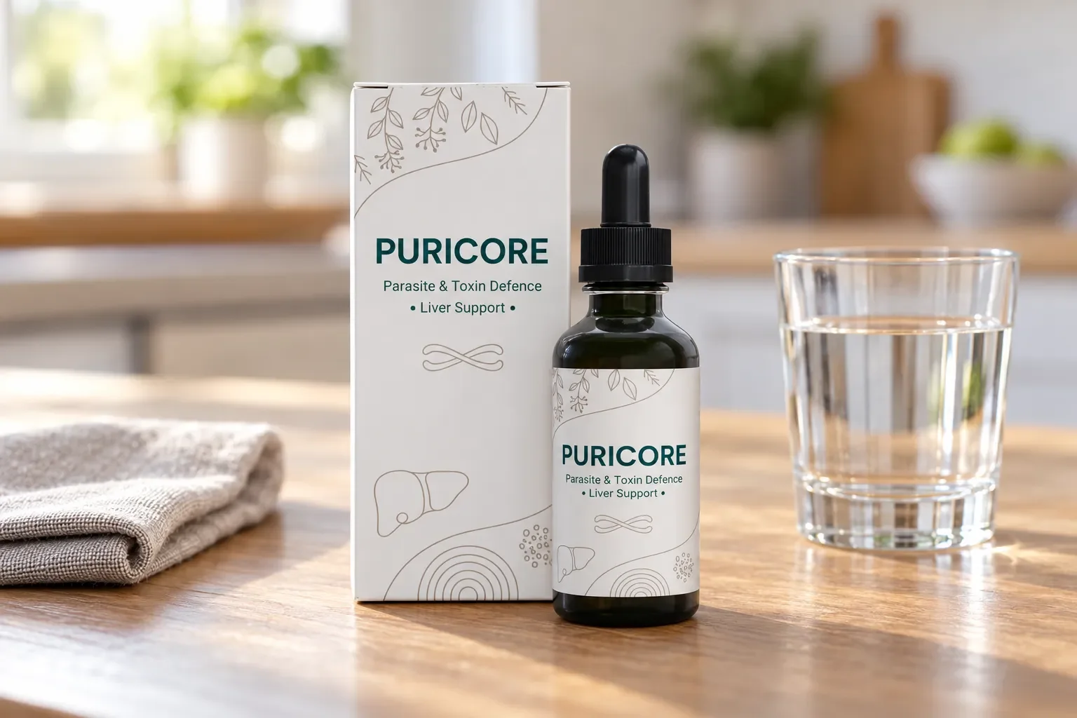 Puricore parasites — le produit au quotidien