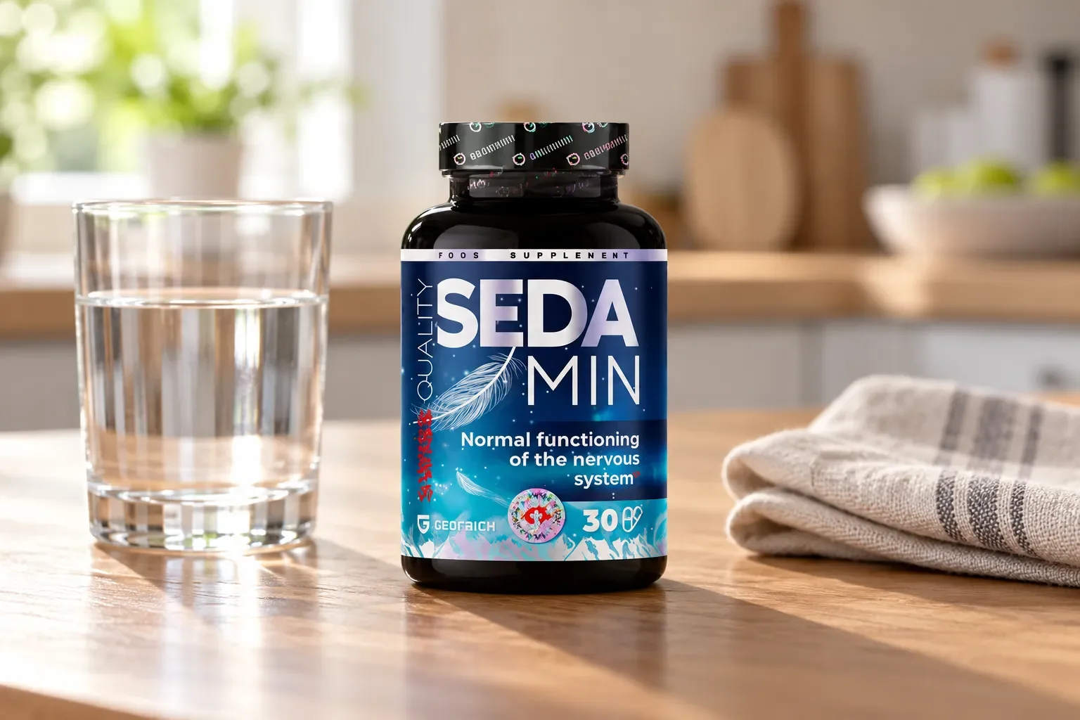 Sedamin — le produit au quotidien